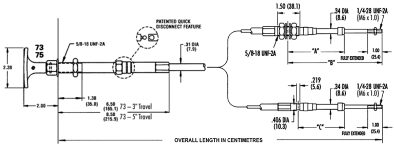 4 Series Positive Lock -WRS with Clamp End | Control Connections